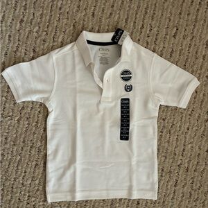 Chaps Kids Ivory Polo Shirt